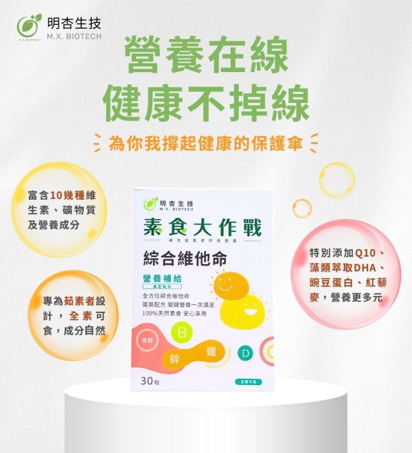 素食大作戰 綜合維他命