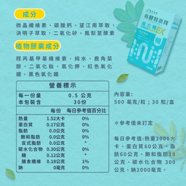 有酵特攻隊 魔力暢EX