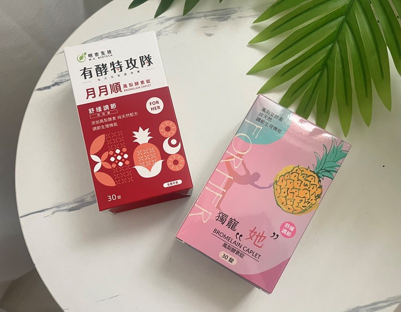 網紅Bing Bing MX BIOTECH 明杏生技 有酵特攻隊月月順